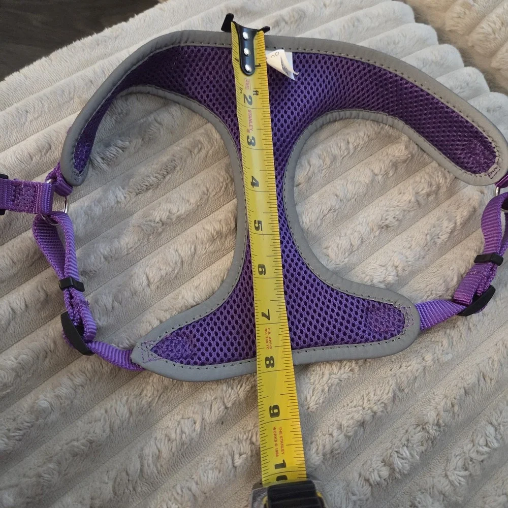 Coastal Pet Comfort Soft Reflective Wrap Adjustable Dog Harness Purple Small